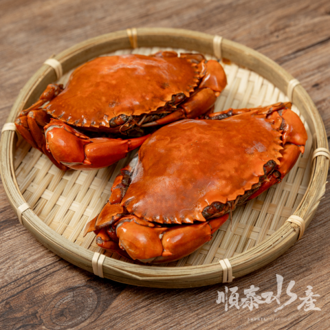 熟凍爆蛋紅蟳