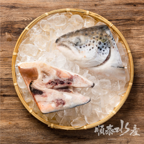 智利鮭魚頭剖半
